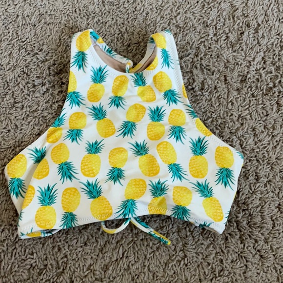 Old Navy Other - Old Navy Pineapple Bikini Top